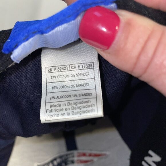 Reebok New England Patriots Hat Cap NFL Football Pats OS Cotton Boston Headwear - Picture 9 of 10